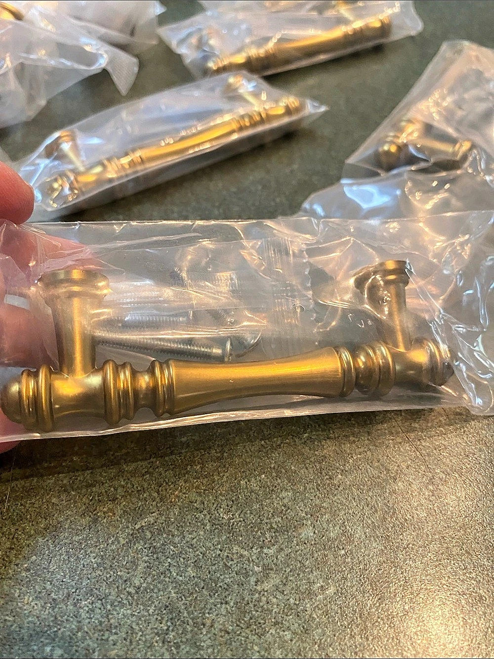 Gold Decorative Hardware Set